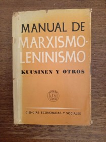 Manual de Marxismo Leninismo KUSINNEN Y OTROS 