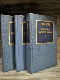 Tratado de la naturaleza humana (3 tomos) HUME, DAVID - Hyspamérica