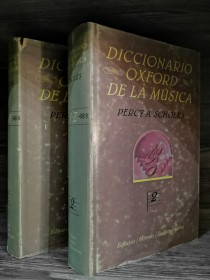 Diccionario Oxford de la música (2 tomos) SCHOLES, PERCY - Edhasa - Hermes - Sudamericana