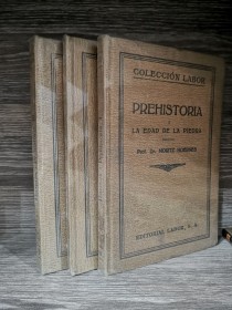 Prehistoria (3 tomos) DR. MORITZ HOERNES - Labor