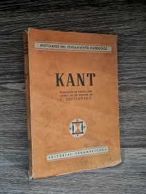 Selección de textos KANT, IMMANUEL - Sudamericana