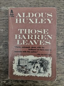 Those barren leaves (en inglés) HUXLEY, ALDOUS - Avon Book