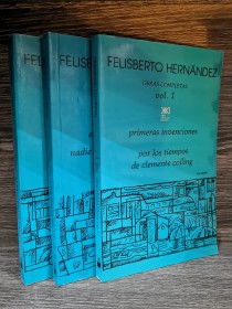 Obras completas (3 tomos) HERNÁNDEZ, FELISBERTO - Siglo XXI