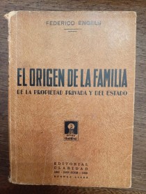 El origen de la familia ENGELS, FRIEDRICH – Claridad 