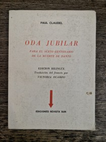 Oda jubilar CLAUDEL, PAUL - Sur