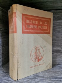 Historia de los filósofos políticos GORDON CATLIN, GEORGE - Peuser