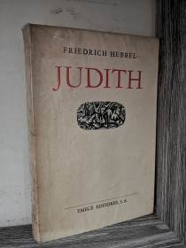 Judith (tragedia en cinco actos) HEBBEL, FRIEDRICH - Emecé