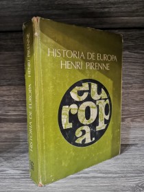Historia de Europa PIRENNE, HENRI - Fondo de Cultura Económica