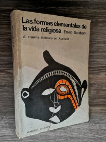 Las formas elementales de la vida religiosa DURKHEIM, EMILE - Schapire
