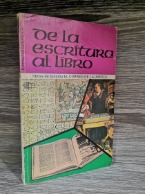 De la escritura al libro ESCOLAR, HIPÓLITO - Promoción Cultural