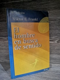 El hombre en busca de sentido FRANKL, VIKTOR - Herder