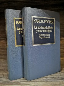 La sociedad abierta y sus enemigos (2 tomos) POPPER, KARL - Hyspamérica