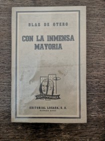 Con la inmensa mayoría OTERO, BLAS DE - Losada